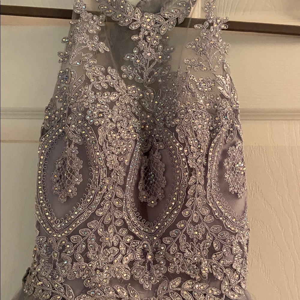 Boubou Elegant Periwinkle Halter Dress - Picture 6 of 11